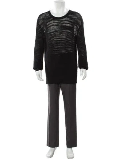 Pre-owned Iro Crew Neck Long Sleeve Pullover W/ Tags In Black