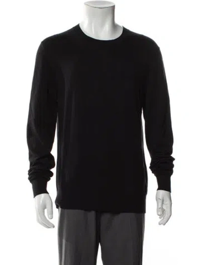 Pre-owned Iro Crew Neck Long Sleeve Pullover W/ Tags In Black
