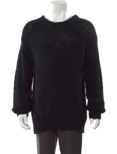Pre-owned Iro Crew Neck Long Sleeve Pullover W/ Tags In Black