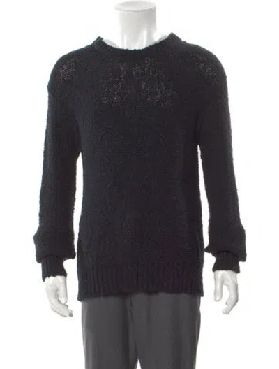 Pre-owned Iro Crew Neck Long Sleeve Pullover W/ Tags In Black