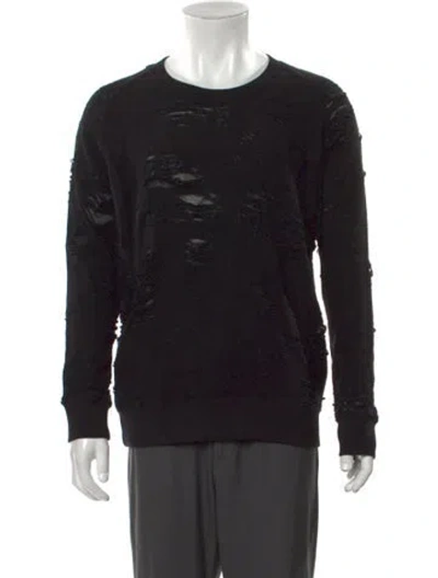 Pre-owned Iro Crew Neck Long Sleeve Pullover W/ Tags In Black