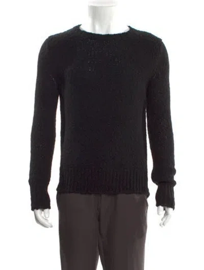 Pre-owned Iro Crew Neck Long Sleeve Pullover W/ Tags In Black