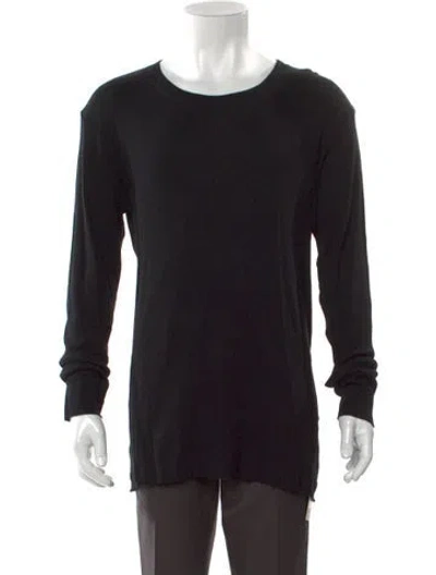 Pre-owned Iro Crew Neck Long Sleeve Pullover W/ Tags In Black
