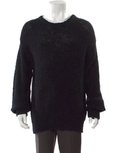 Pre-owned Iro Crew Neck Long Sleeve Pullover W/ Tags In Black