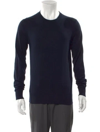 Pre-owned Iro Crew Neck Long Sleeve Pullover W/ Tags In Blue