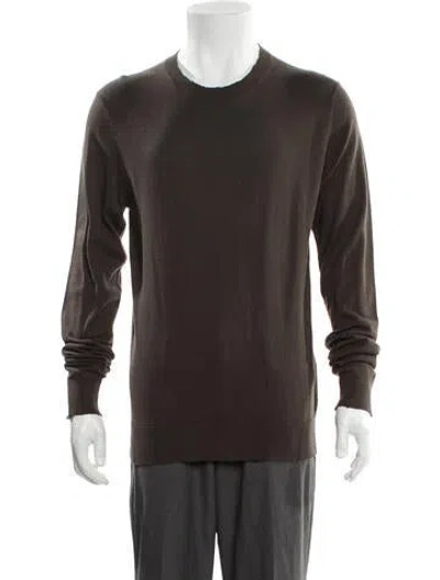 Pre-owned Iro Crew Neck Long Sleeve Pullover W/ Tags In Brown