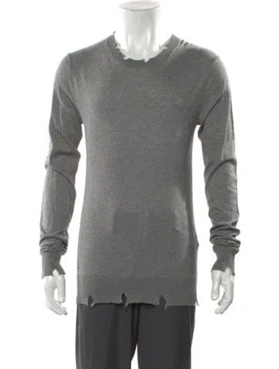 Pre-owned Iro Crew Neck Long Sleeve Pullover W/ Tags In Gray