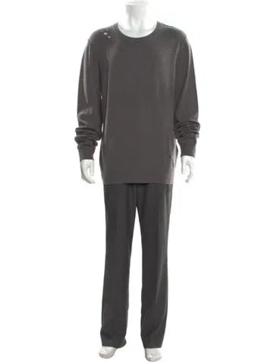 Pre-owned Iro Crew Neck Long Sleeve Pullover W/ Tags In Gray