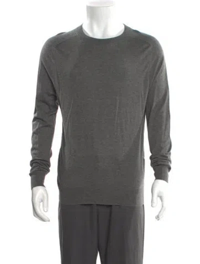 Pre-owned Iro Crew Neck Long Sleeve Pullover W/ Tags In Gray