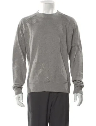 Pre-owned Iro Crew Neck Long Sleeve Pullover W/ Tags In Gray