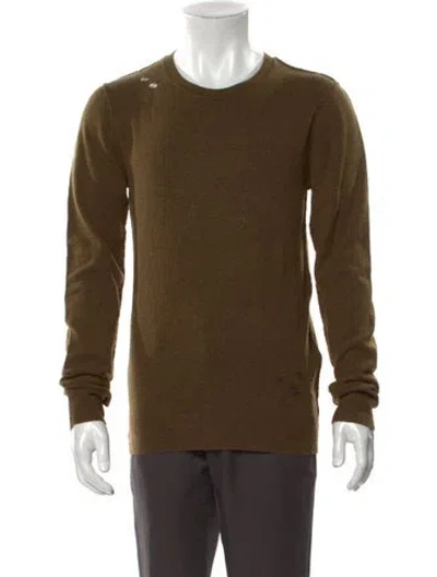 Pre-owned Iro Crew Neck Long Sleeve Pullover W/ Tags In Green