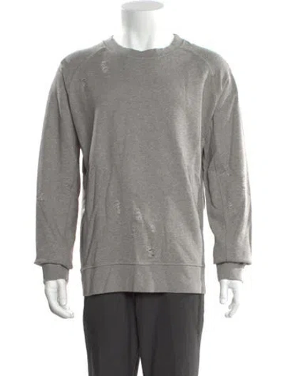 Pre-owned Iro Crew Neck Long Sleeve Sweatshirt In Gray