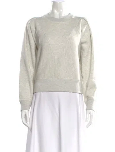 Pre-owned Iro Crew Neck Long Sleeve Sweatshirt In Gray