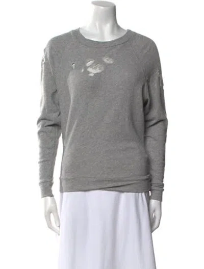 Pre-owned Iro Crew Neck Long Sleeve Sweatshirt W/ Tags In Gray