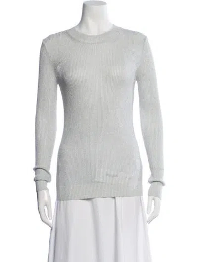 Pre-owned Iro Crew Neck Long Sleeve Top W/ Tags In Neutral