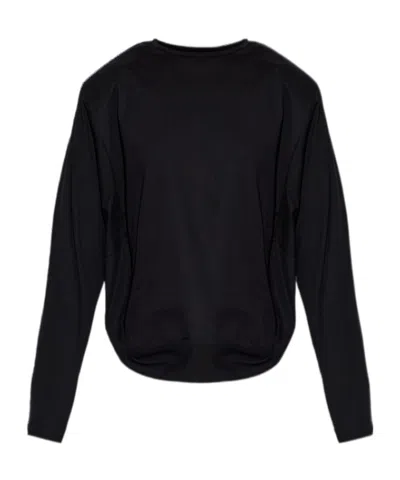 Iro Crew Neck Long-sleeved T-shirt In Black