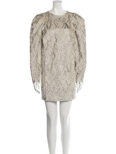 Pre-owned Iro Crew Neck Mini Dress W/ Tags