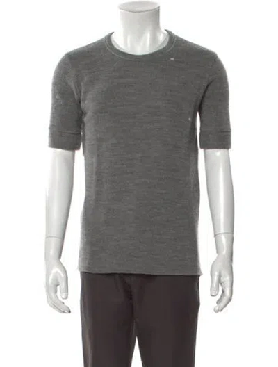 Pre-owned Iro Crew Neck Short Sleeve Pullover W/ Tags In Gray