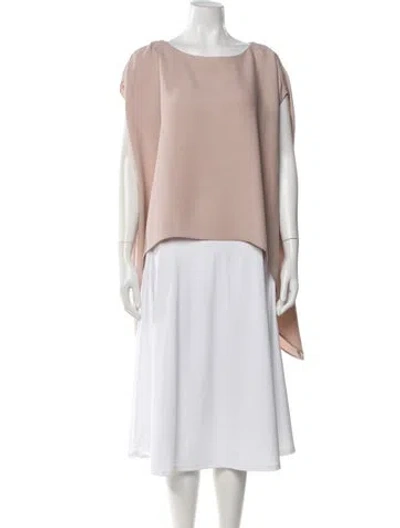 Pre-owned Iro Crew Neck Short Sleeve Top In Pink