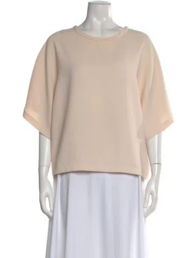 Pre-owned Iro Crew Neck Short Sleeve Top In Pink