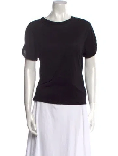 Pre-owned Iro Crew Neck Short Sleeve T-shirt In Black