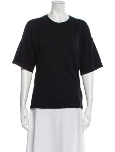 Pre-owned Iro Crew Neck Short Sleeve T-shirt In Black