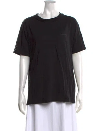 Pre-owned Iro Crew Neck Short Sleeve T-shirt In Black