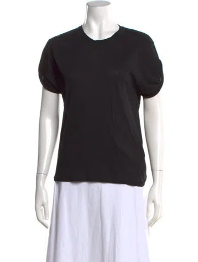 Pre-owned Iro Crew Neck Short Sleeve T-shirt In Black