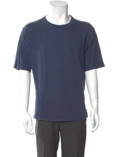 Pre-owned Iro Crew Neck Short Sleeve T-shirt In Blue
