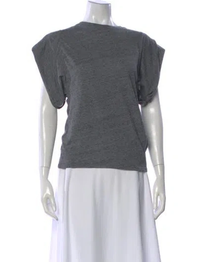 Pre-owned Iro Crew Neck Short Sleeve T-shirt In Gray
