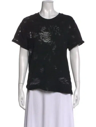 Pre-owned Iro Crew Neck Short Sleeve T-shirt In Gray