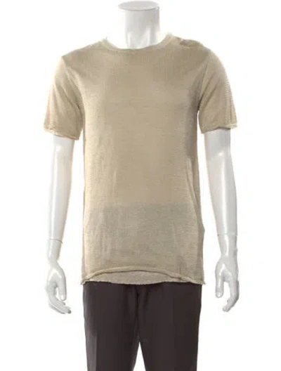 Pre-owned Iro Crew Neck Short Sleeve T-shirt In Neutral