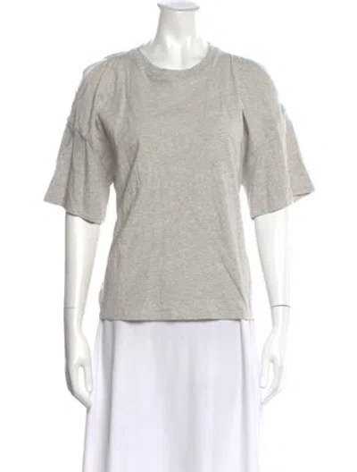 Pre-owned Iro Crew Neck Short Sleeve T-shirt In Neutral