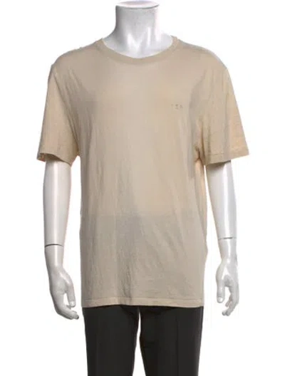 Pre-owned Iro Crew Neck Short Sleeve T-shirt In Neutrals