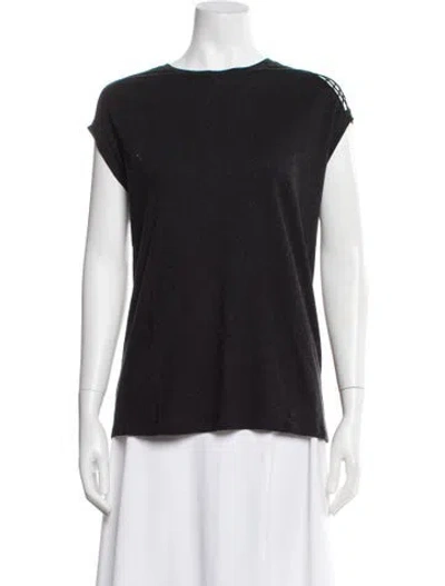 Pre-owned Iro Crew Neck Short Sleeve T-shirt W/ Tags In Black