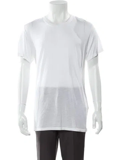 Pre-owned Iro Crew Neck Short Sleeve T-shirt In White