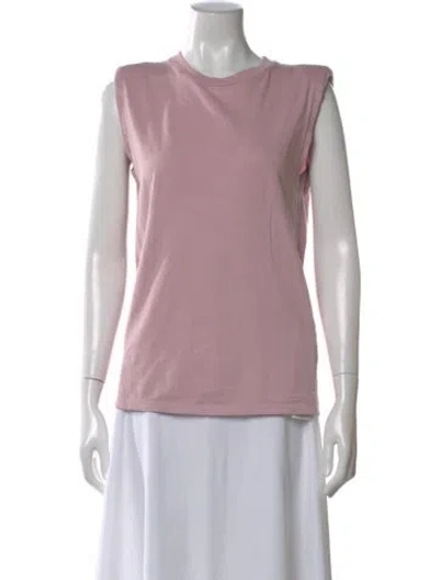 Pre-owned Iro Crew Neck Sleeveless T-shirt In Purple