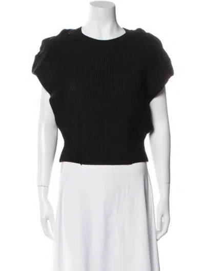 Pre-owned Iro Crew Neck Sweater In Black