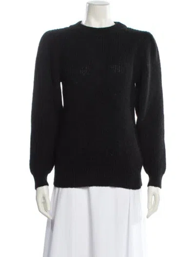 Pre-owned Iro Crew Neck Sweater In Black