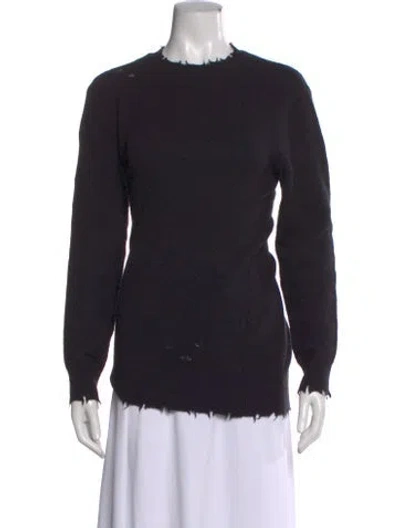 Pre-owned Iro Crew Neck Sweater In Black