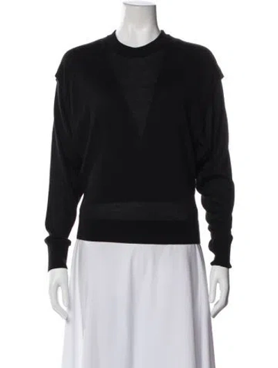 Pre-owned Iro Crew Neck Sweater In Black