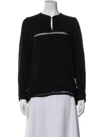 Pre-owned Iro Crew Neck Sweater In Black