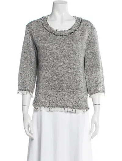 Pre-owned Iro Crew Neck Sweater In Black