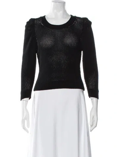 Pre-owned Iro Crew Neck Sweater In Black