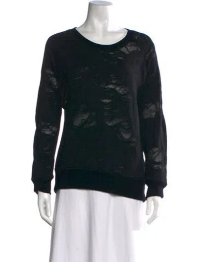 Pre-owned Iro Crew Neck Sweater In Black