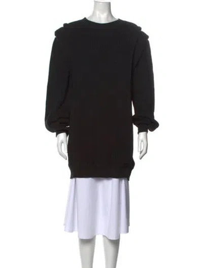 Pre-owned Iro Crew Neck Sweater In Black