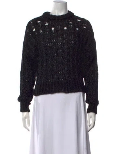 Pre-owned Iro Crew Neck Sweater In Black