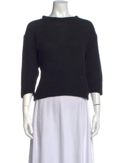 Pre-owned Iro Crew Neck Sweater In Black
