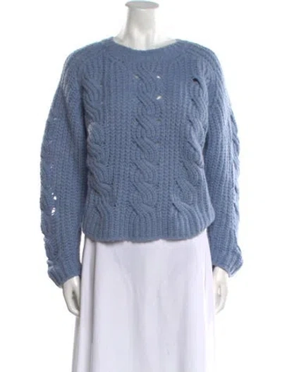 Pre-owned Iro Crew Neck Sweater In Blue