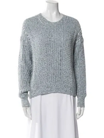 Pre-owned Iro Crew Neck Sweater In Blue